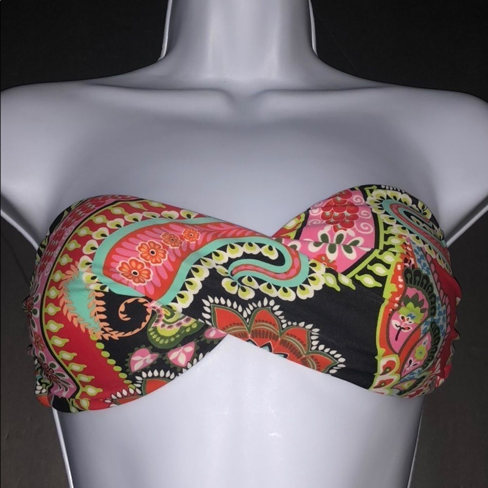 Luli Fama Bandeau Bikini Top